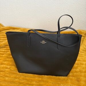 COACH Large black tote